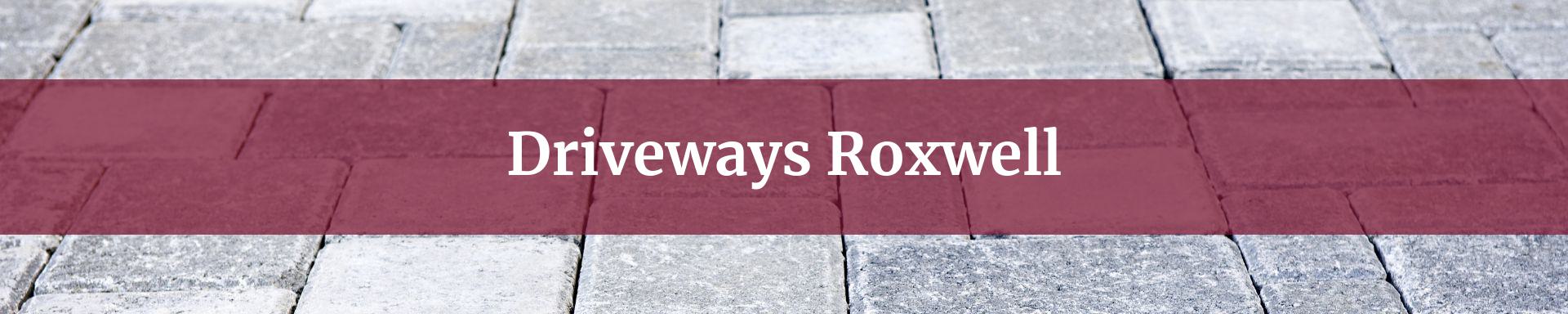 driveway contractor Roxwell