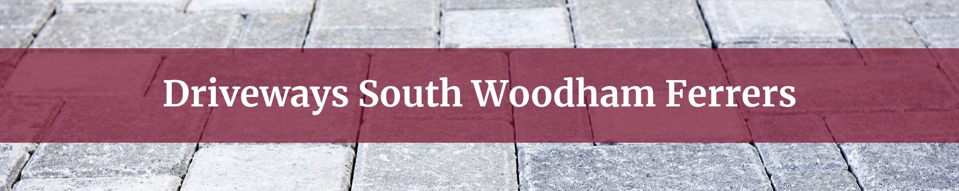 driveway contractor South Woodham Ferrers